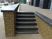 Облицовка бетонной лестницы для дома